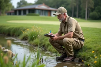 Défis écologiques pour l'entretien des terrains de golf